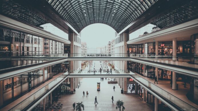 shopping centre in berlin