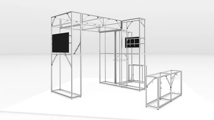 versatile modular display system